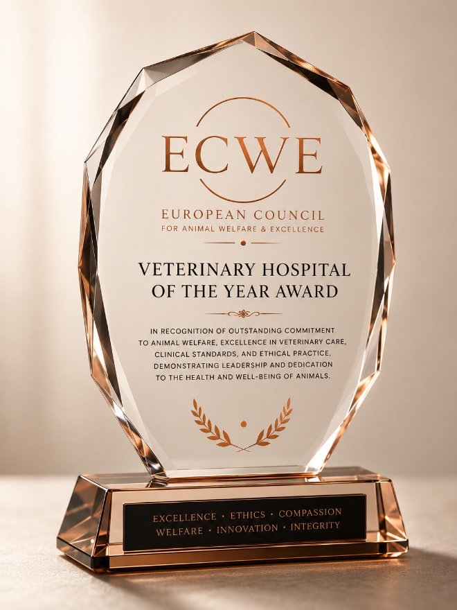 ECWE Award trophy