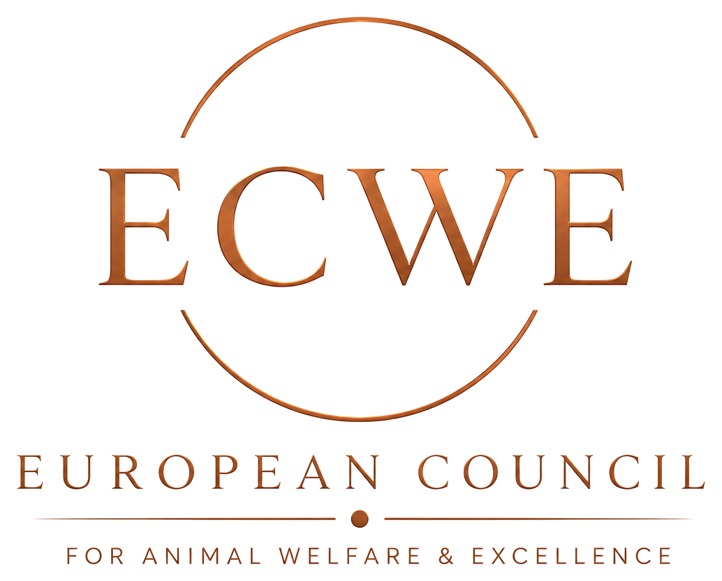 European Council for Animal Welfare & Excellence emblem